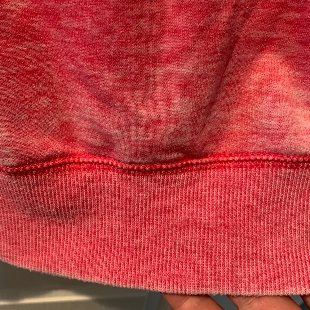 RUFF STUFF Women’s Pink Red Hoodie Sweatshirt XL NWT - Picture 12 of 13